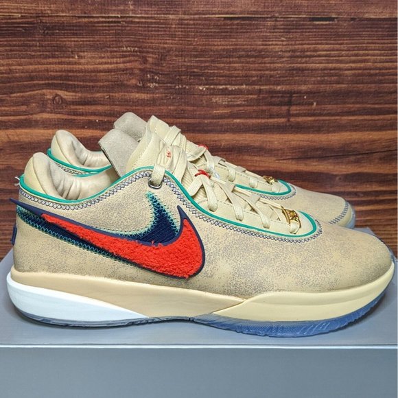 Nike LeBron XX 20 Four Horsemen Men's 11 Sesame Sail Basketball shoes DV9090-200